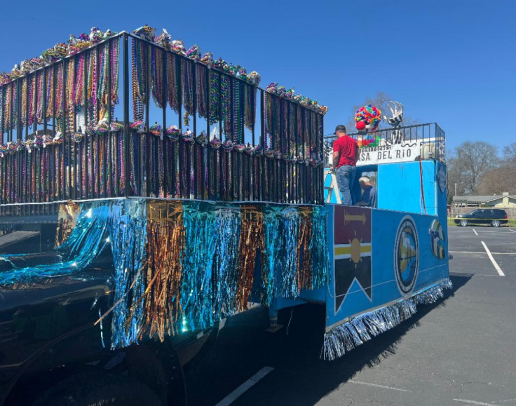 Our Mardi Gras&nbsp;Float